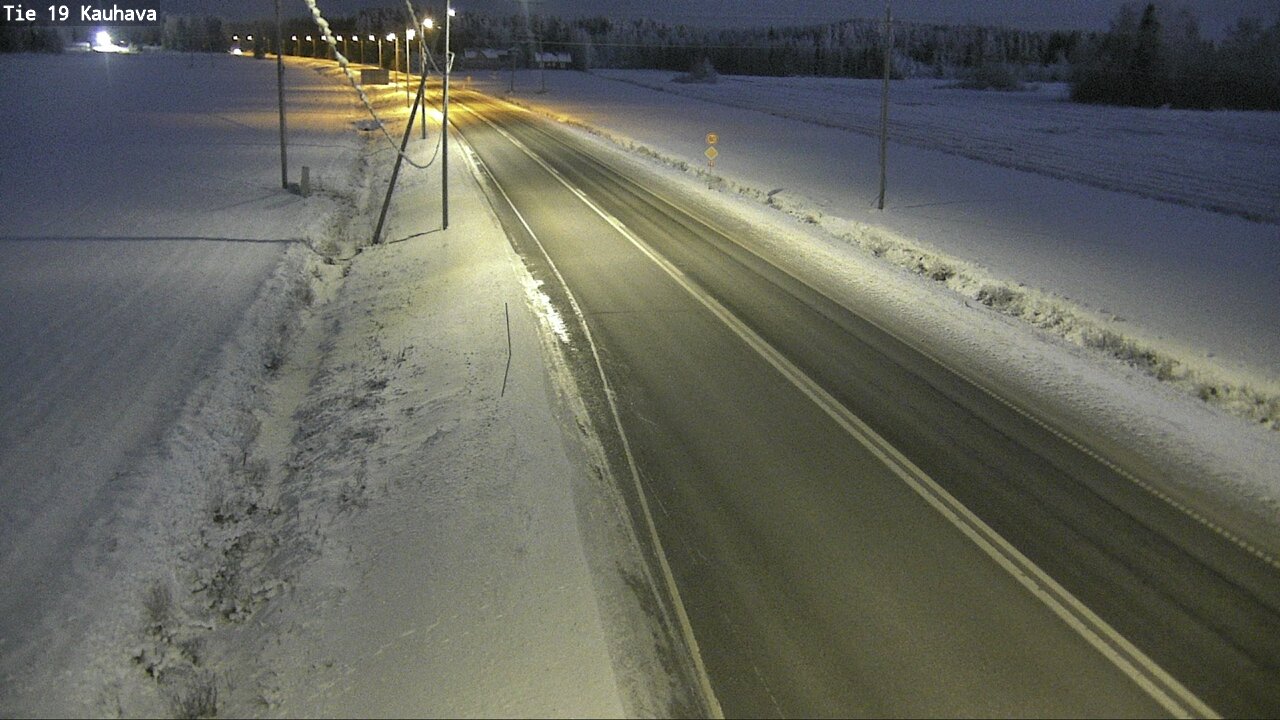 Weather Camera Image Road 19 Kauhava, Kauhava, Etelä-Pohjanmaa
