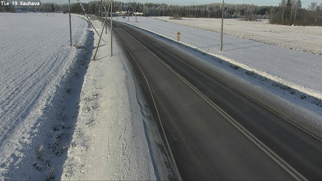 Weather Camera Image Road 19 Kauhava, Kauhava, Etelä-Pohjanmaa