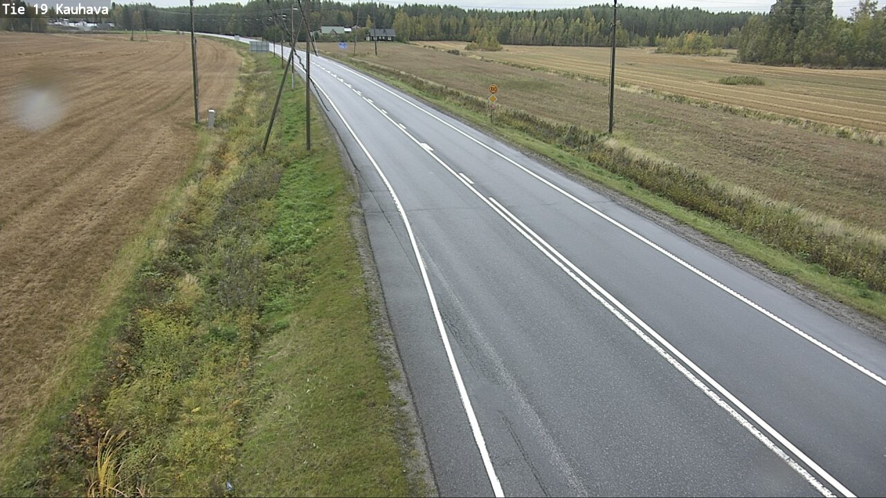 Weather Camera Image Road 19 Kauhava, Kauhava, Etelä-Pohjanmaa