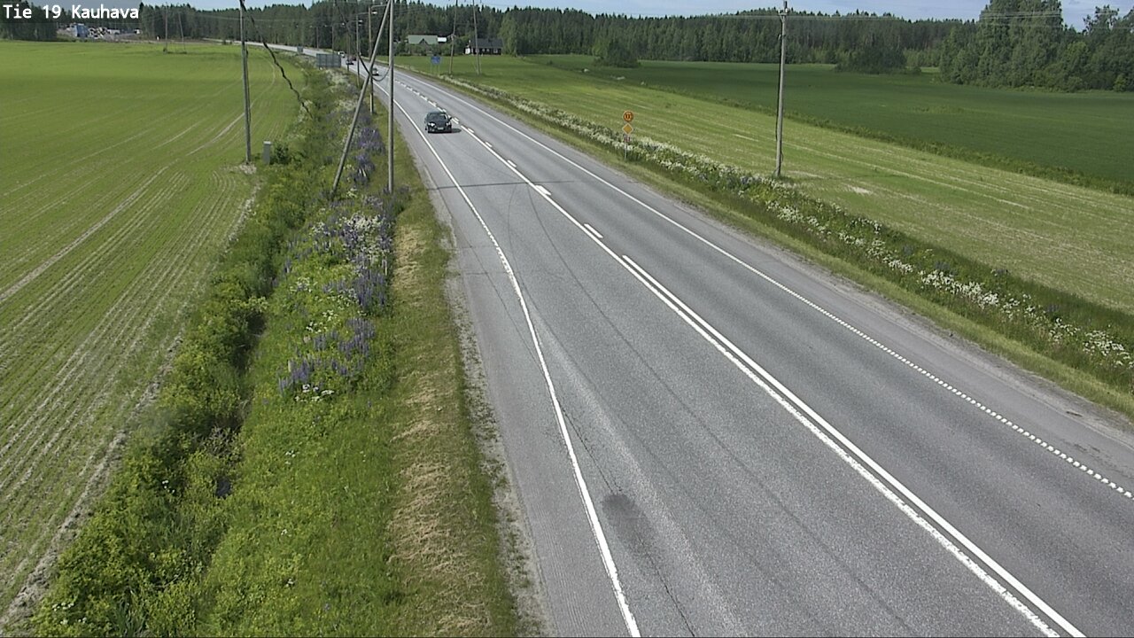 Weather Camera Image Road 19 Kauhava, Kauhava, Etelä-Pohjanmaa
