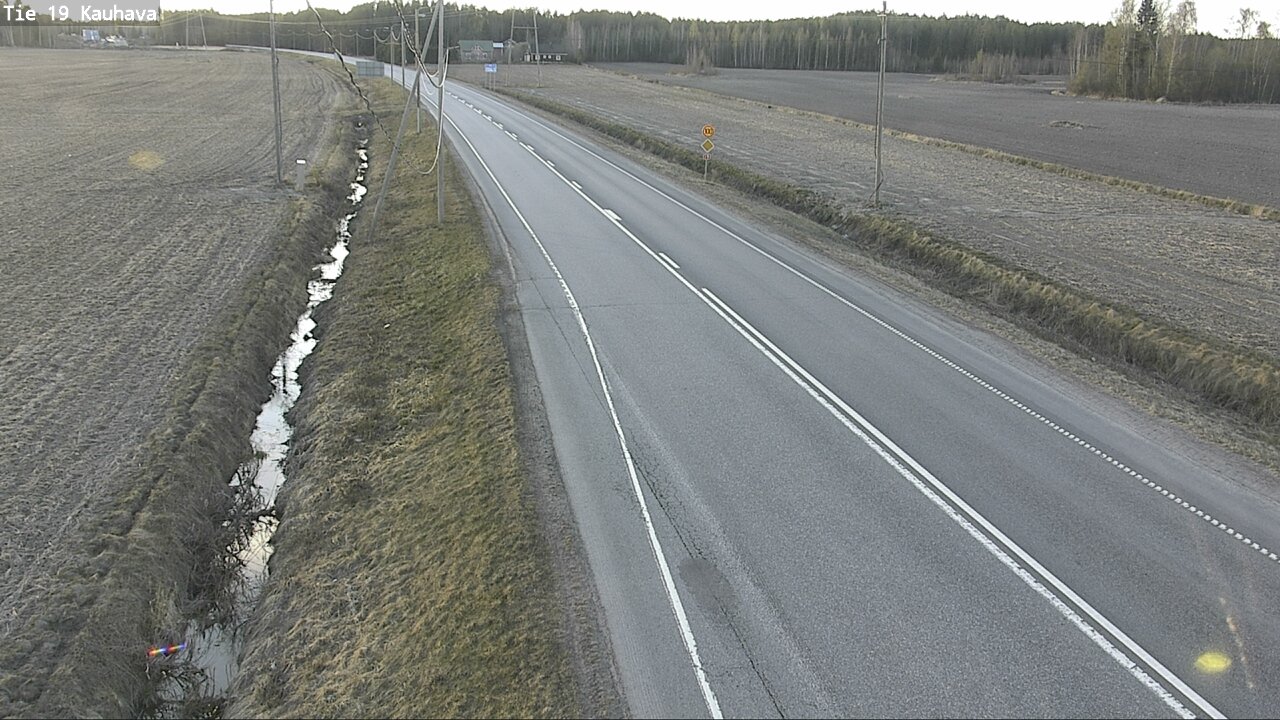 Weather Camera Image Road 19 Kauhava, Kauhava, Etelä-Pohjanmaa