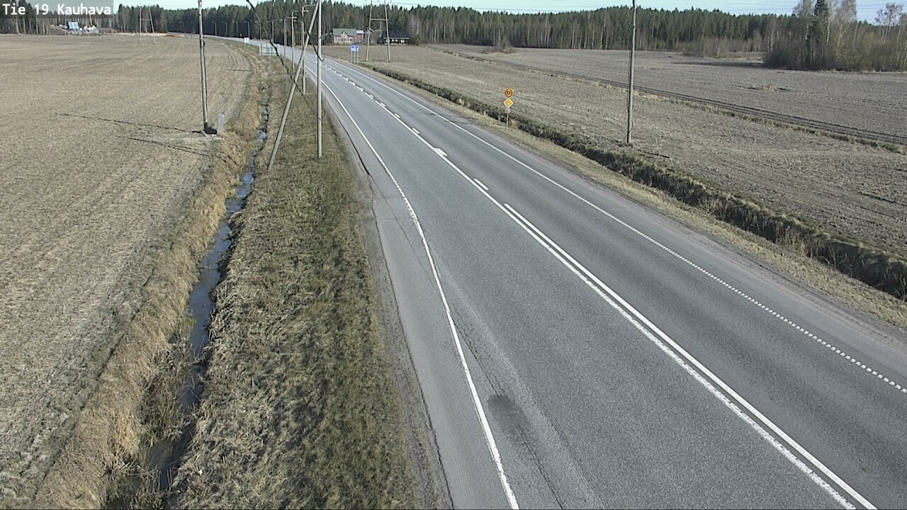 Weather Camera Image Road 19 Kauhava, Kauhava, Etelä-Pohjanmaa