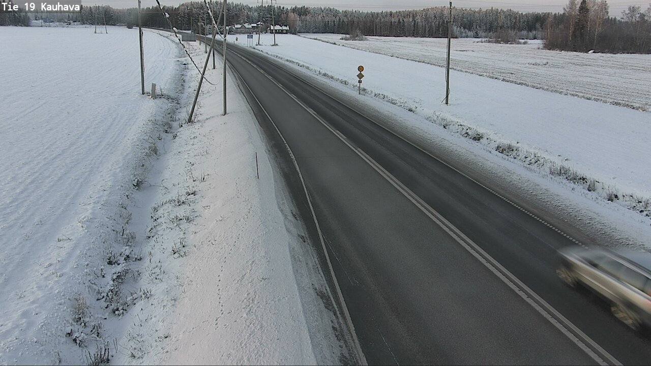 Weather Camera Image Road 19 Kauhava, Kauhava, Etelä-Pohjanmaa