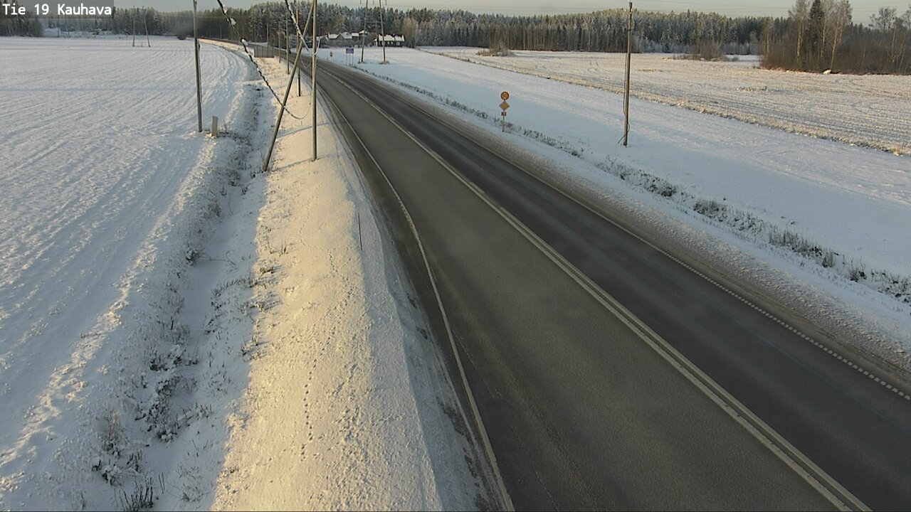 Weather Camera Image Road 19 Kauhava, Kauhava, Etelä-Pohjanmaa