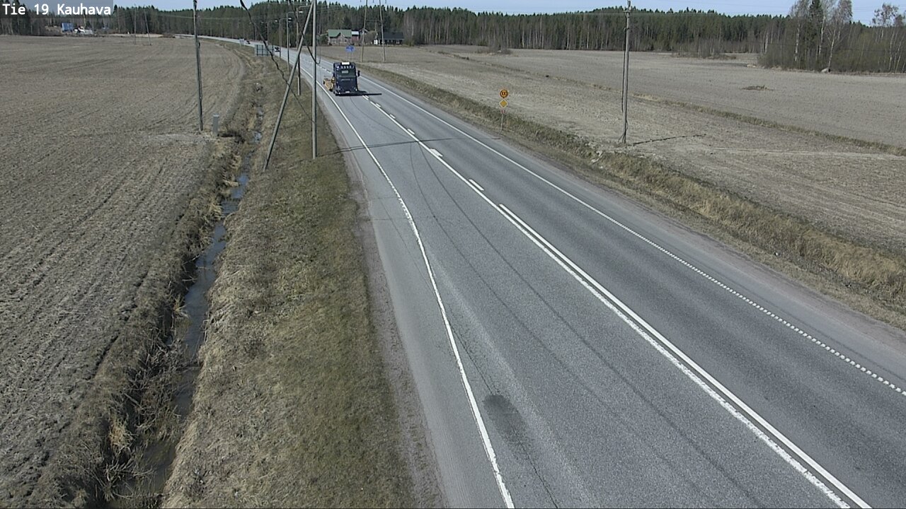 Weather Camera Image Road 19 Kauhava, Kauhava, Etelä-Pohjanmaa