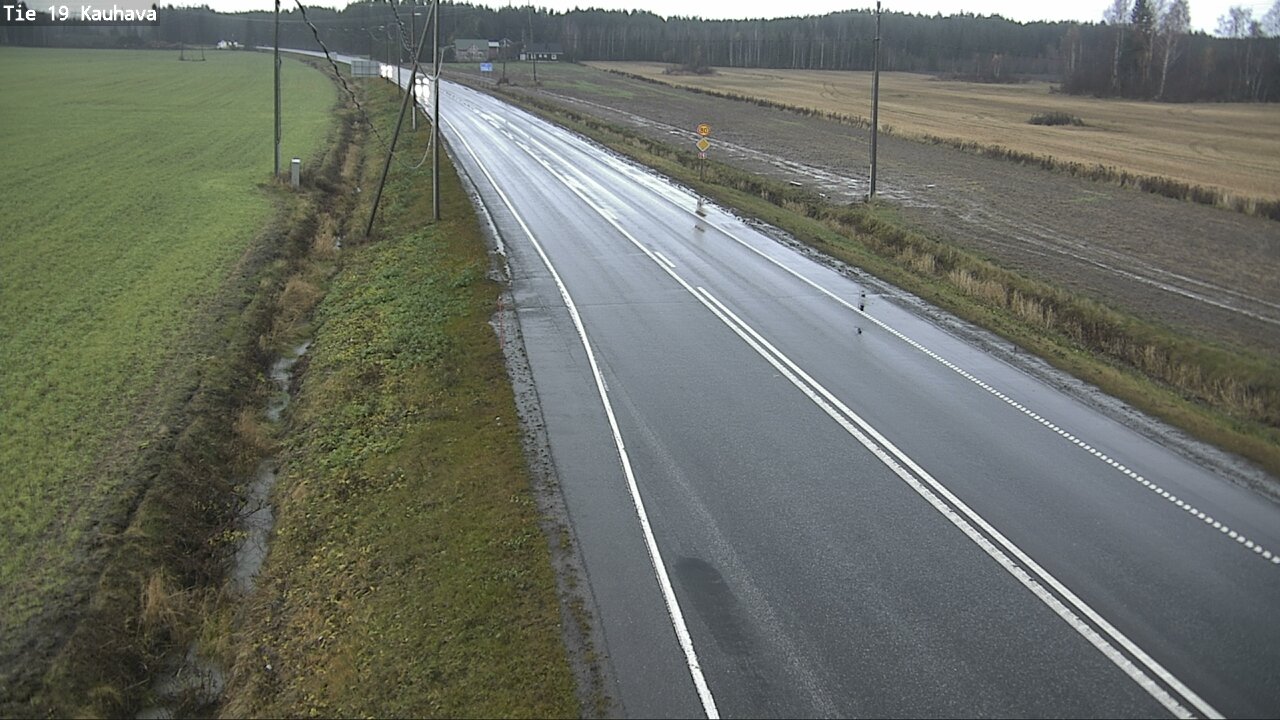 Weather Camera Image Road 19 Kauhava, Kauhava, Etelä-Pohjanmaa