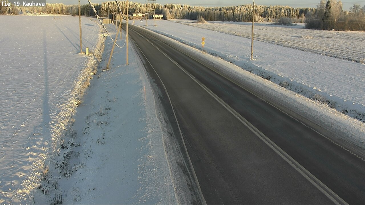 Weather Camera Image Road 19 Kauhava, Kauhava, Etelä-Pohjanmaa