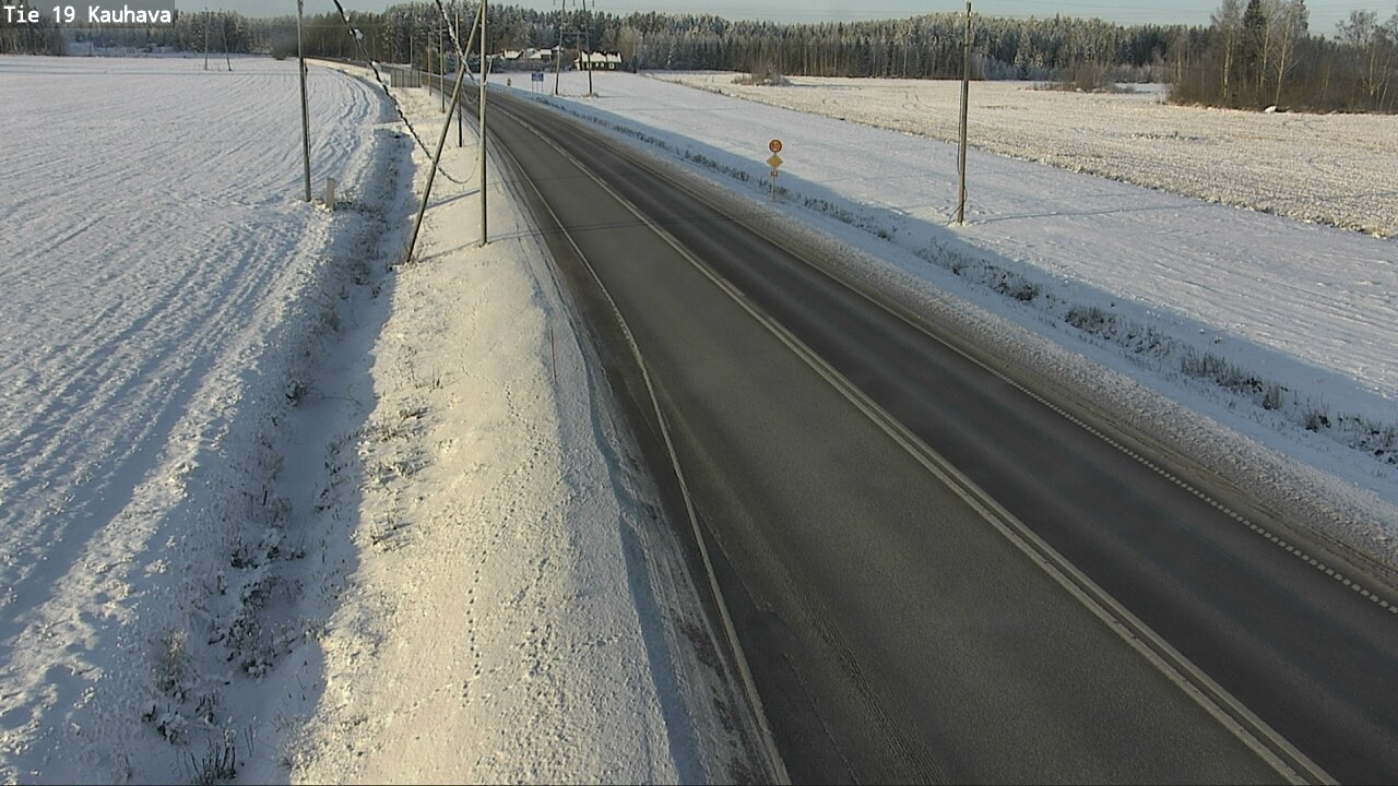 Weather Camera Image Road 19 Kauhava, Kauhava, Etelä-Pohjanmaa