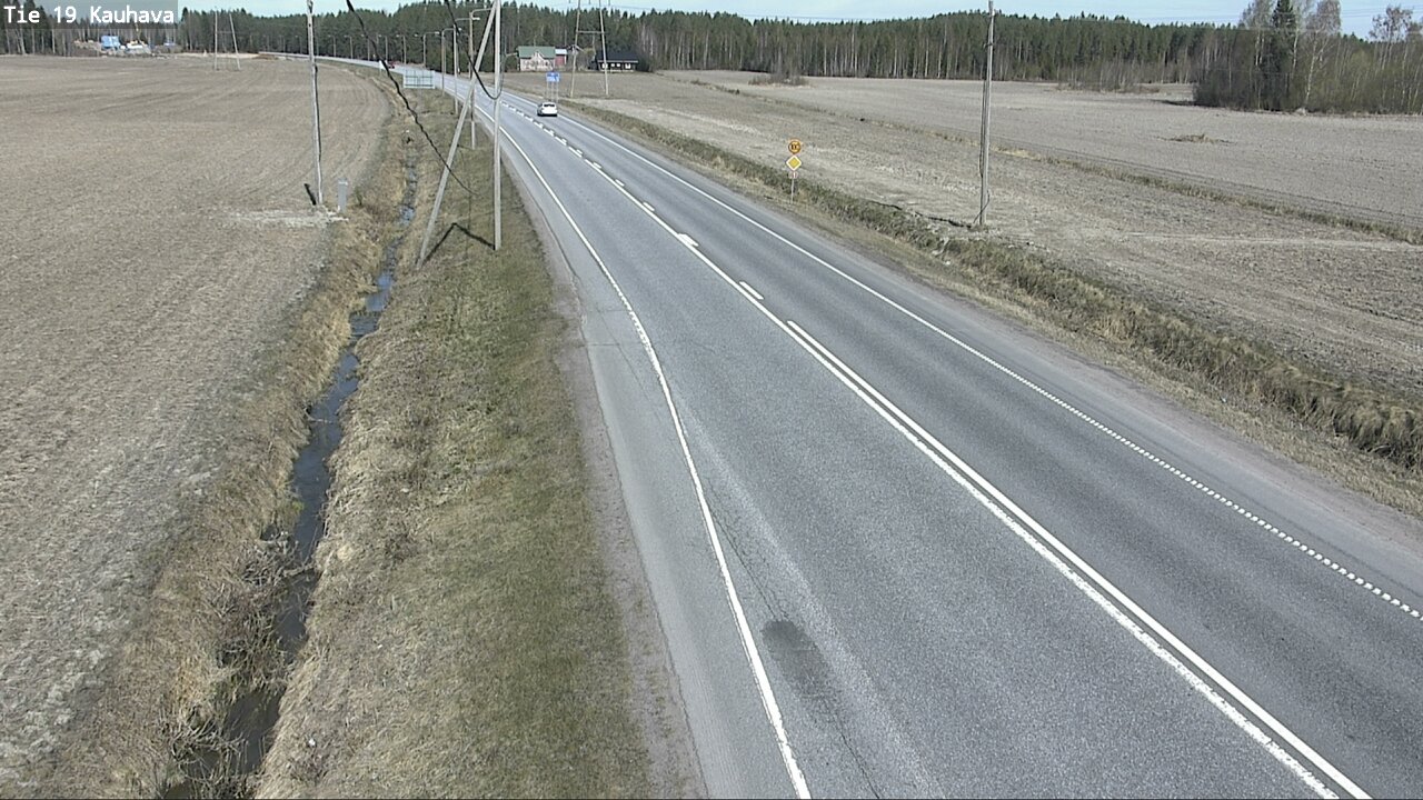 Weather Camera Image Road 19 Kauhava, Kauhava, Etelä-Pohjanmaa