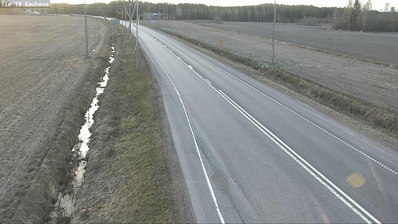 Weather Camera Image Road 19 Kauhava, Kauhava, Etelä-Pohjanmaa