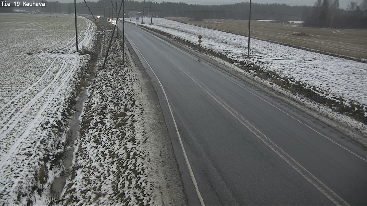 Weather Camera Image Road 19 Kauhava, Kauhava, Etelä-Pohjanmaa