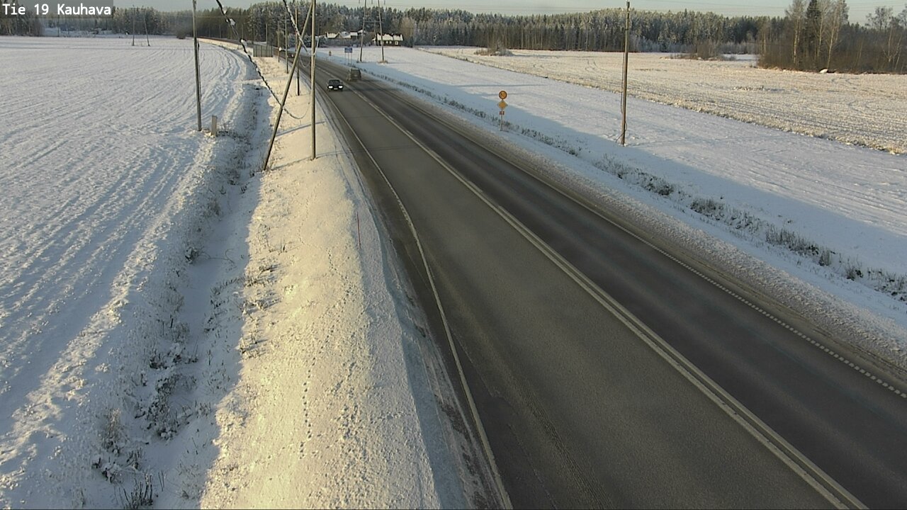 Weather Camera Image Road 19 Kauhava, Kauhava, Etelä-Pohjanmaa