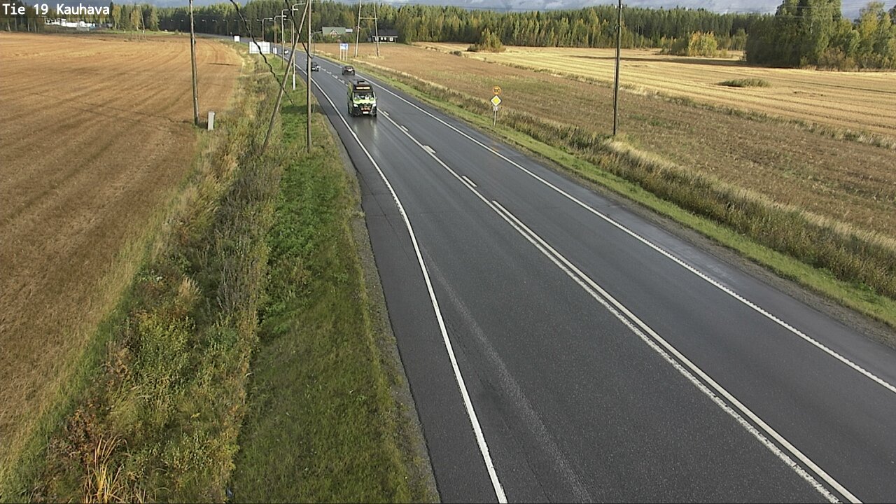 Weather Camera Image Road 19 Kauhava, Kauhava, Etelä-Pohjanmaa