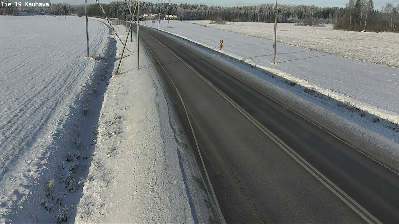 Weather Camera Image Road 19 Kauhava, Kauhava, Etelä-Pohjanmaa