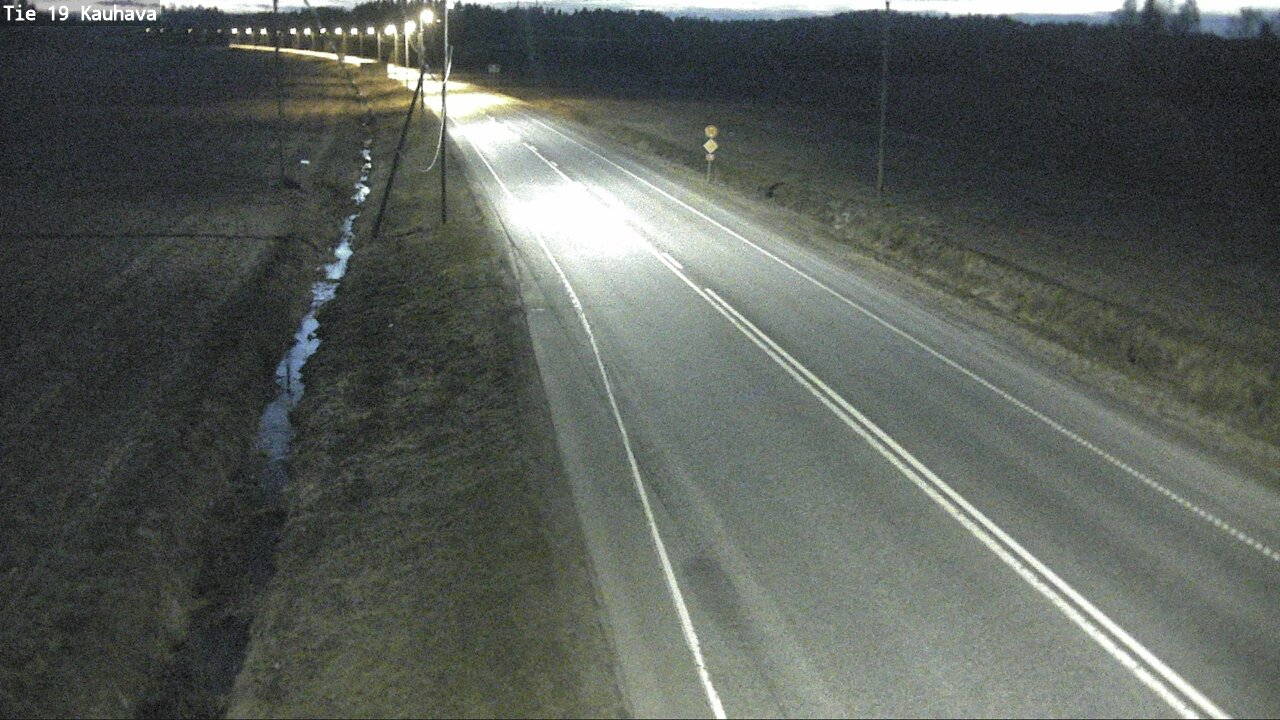 Weather Camera Image Road 19 Kauhava, Kauhava, Etelä-Pohjanmaa