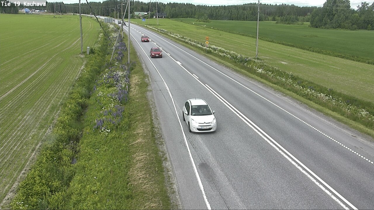 Weather Camera Image Road 19 Kauhava, Kauhava, Etelä-Pohjanmaa