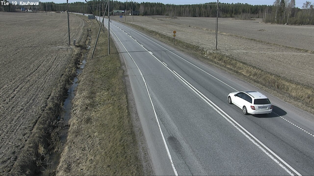 Weather Camera Image Road 19 Kauhava, Kauhava, Etelä-Pohjanmaa