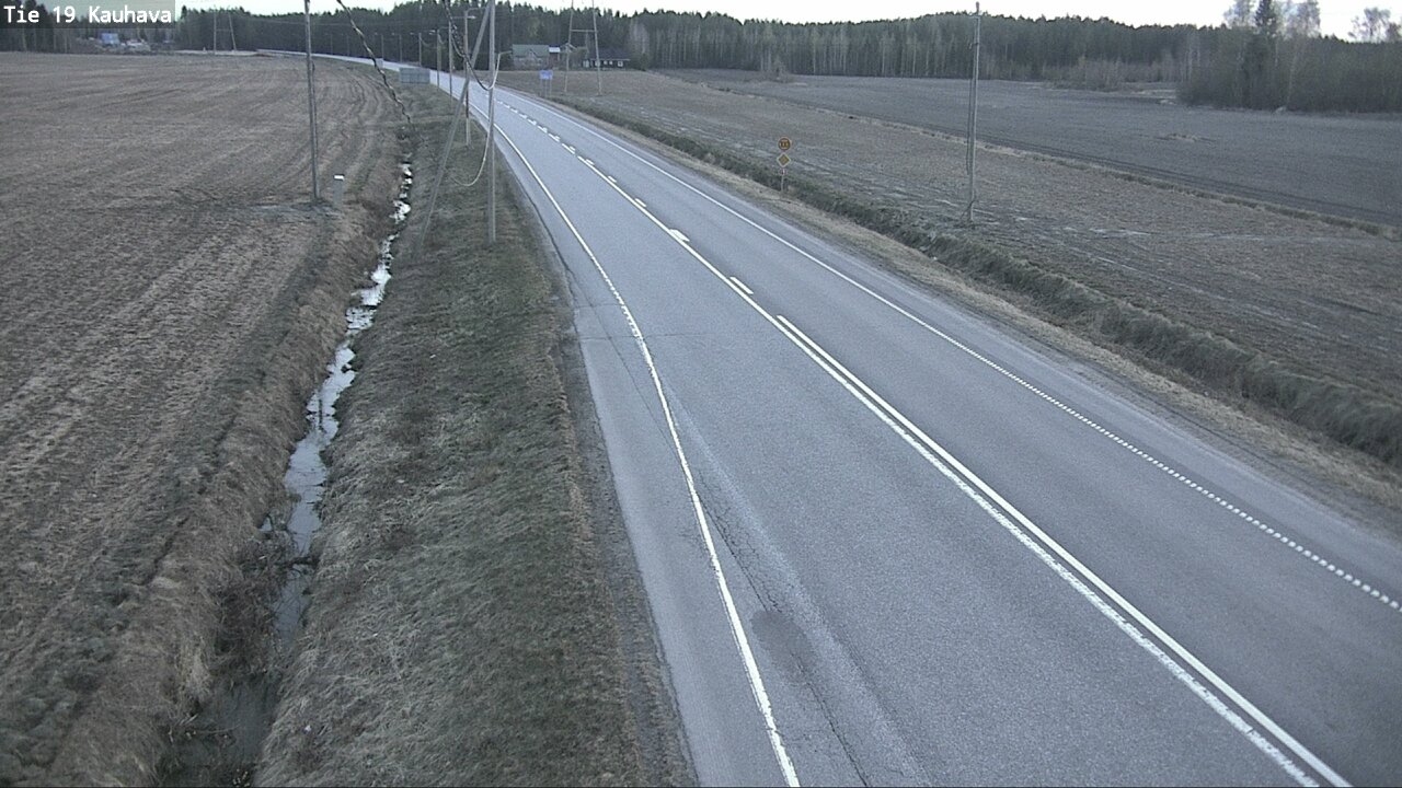Weather Camera Image Road 19 Kauhava, Kauhava, Etelä-Pohjanmaa