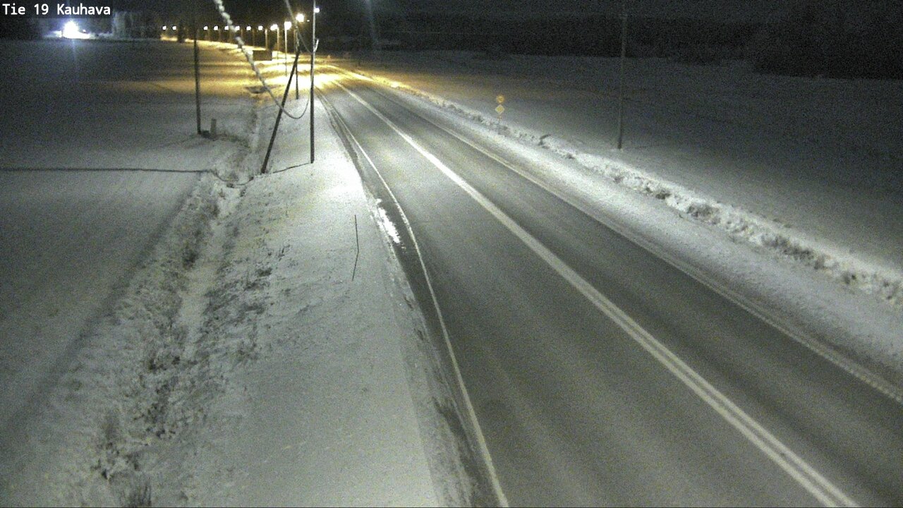 Weather Camera Image Väg 19 Kauhava, Kauhava, Etelä-Pohjanmaa