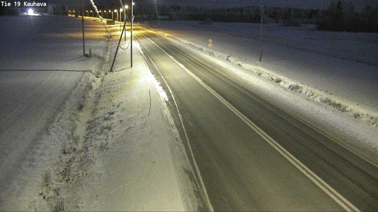 Weather Camera Image Road 19 Kauhava, Kauhava, Etelä-Pohjanmaa