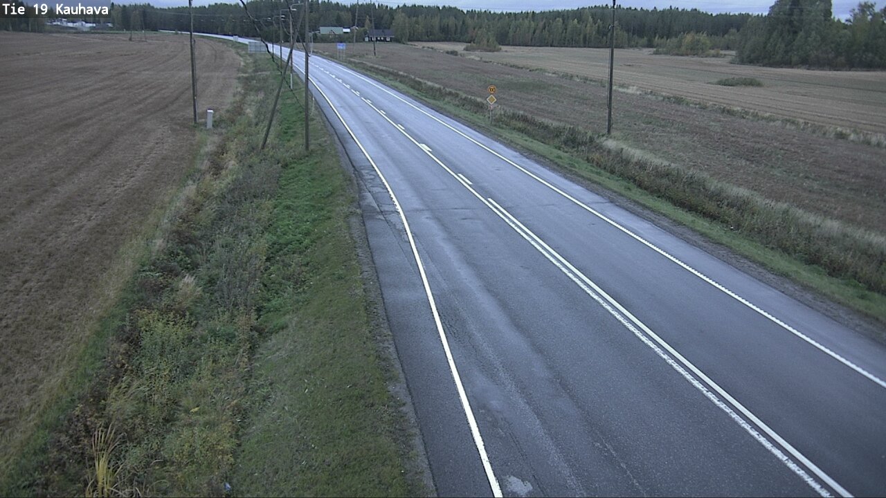 Weather Camera Image Road 19 Kauhava, Kauhava, Etelä-Pohjanmaa