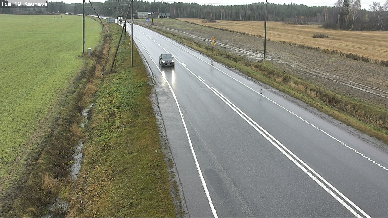 Weather Camera Image Road 19 Kauhava, Kauhava, Etelä-Pohjanmaa