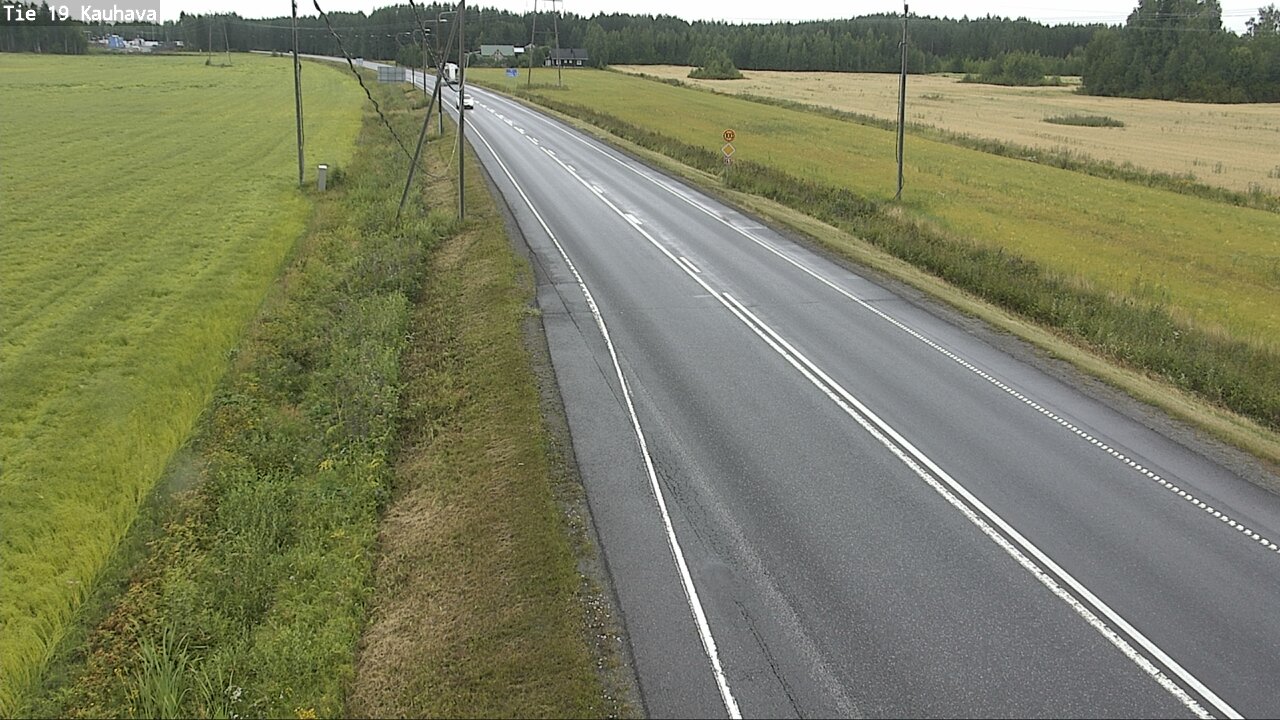 Weather Camera Image Road 19 Kauhava, Kauhava, Etelä-Pohjanmaa