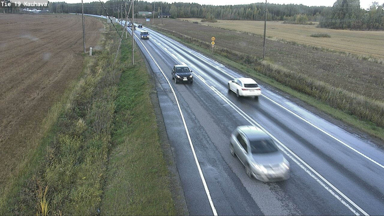 Weather Camera Image Road 19 Kauhava, Kauhava, Etelä-Pohjanmaa