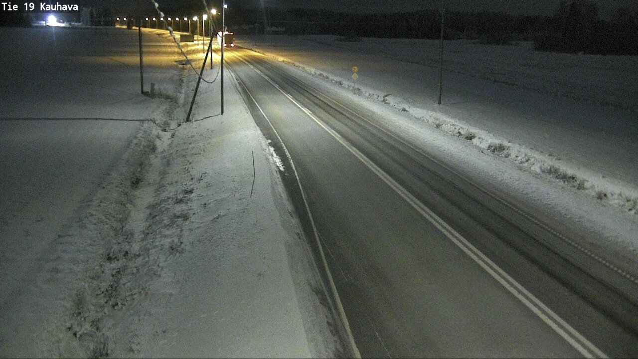 Weather Camera Image Väg 19 Kauhava, Kauhava, Etelä-Pohjanmaa