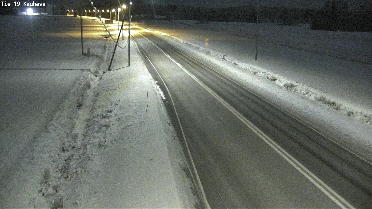 Weather Camera Image Road 19 Kauhava, Kauhava, Etelä-Pohjanmaa