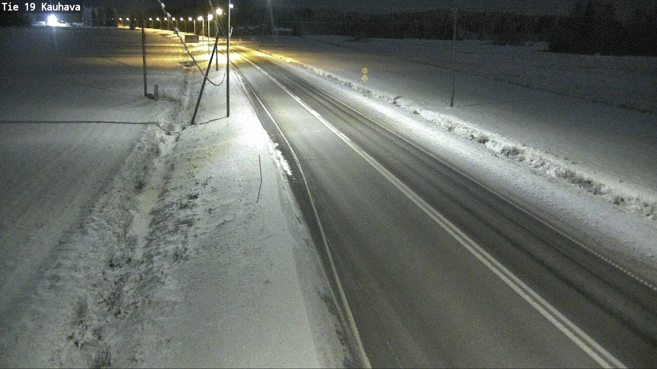 Weather Camera Image Road 19 Kauhava, Kauhava, Etelä-Pohjanmaa