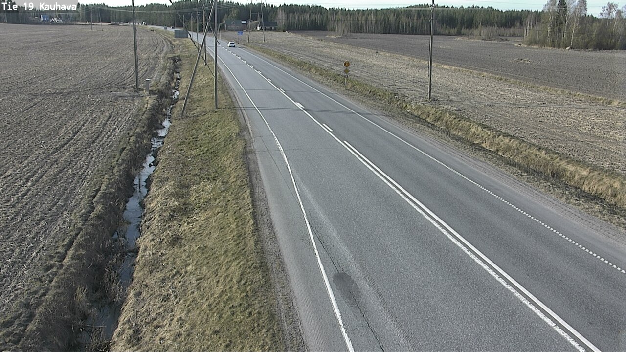 Weather Camera Image Road 19 Kauhava, Kauhava, Etelä-Pohjanmaa