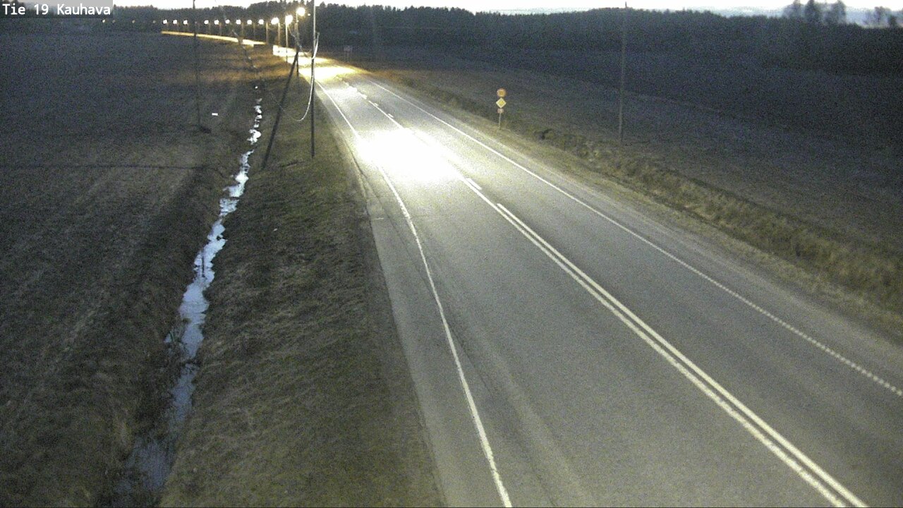 Weather Camera Image Road 19 Kauhava, Kauhava, Etelä-Pohjanmaa