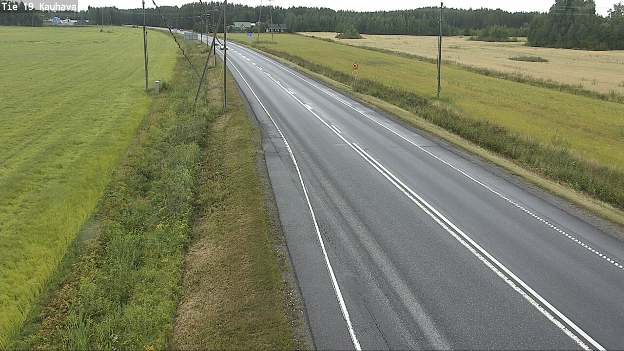 Weather Camera Image Road 19 Kauhava, Kauhava, Etelä-Pohjanmaa