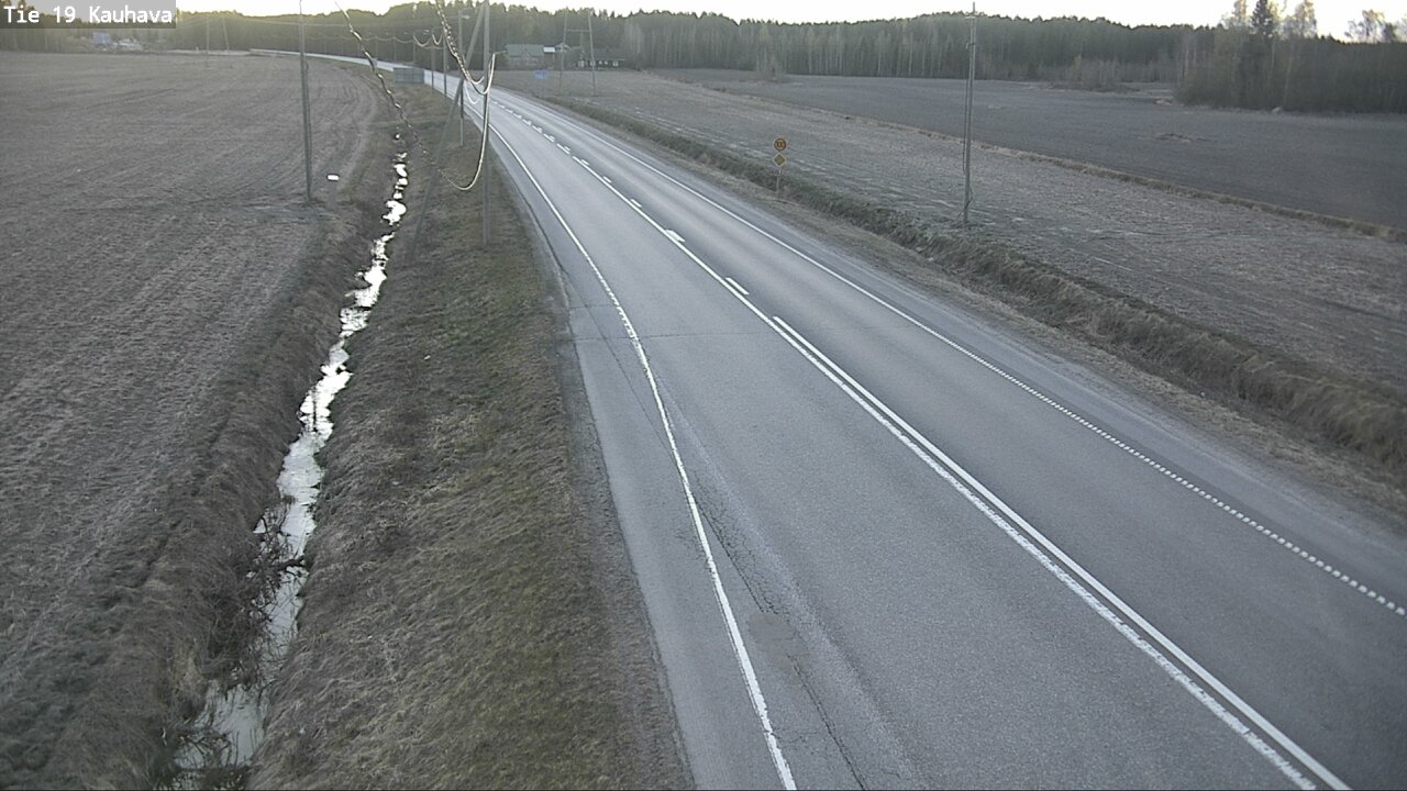 Weather Camera Image Road 19 Kauhava, Kauhava, Etelä-Pohjanmaa