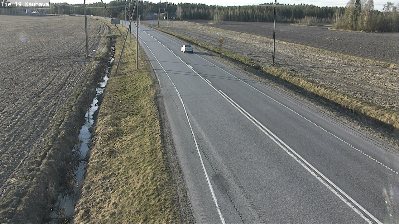 Weather Camera Image Road 19 Kauhava, Kauhava, Etelä-Pohjanmaa