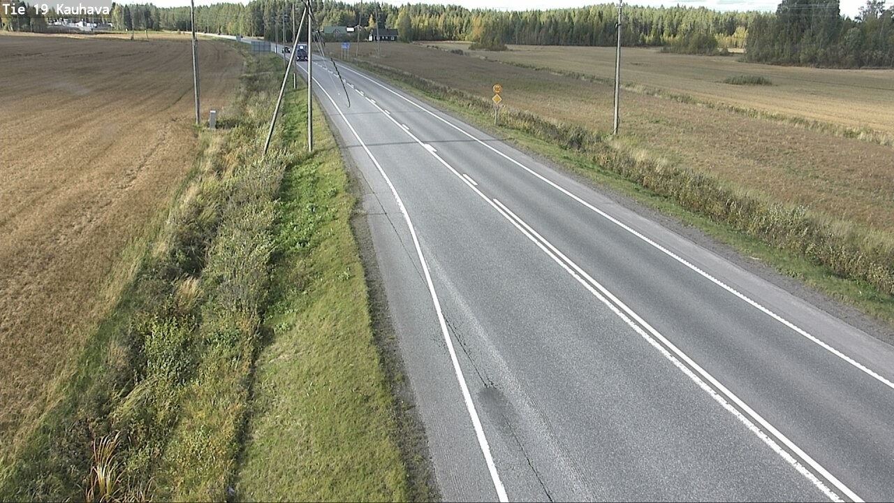 Weather Camera Image Road 19 Kauhava, Kauhava, Etelä-Pohjanmaa
