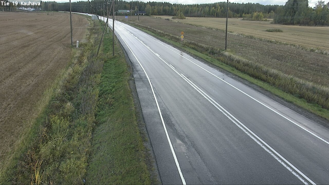 Weather Camera Image Road 19 Kauhava, Kauhava, Etelä-Pohjanmaa