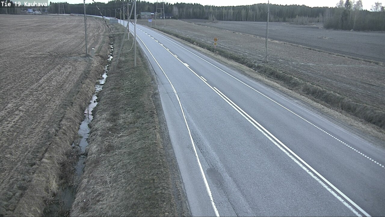 Weather Camera Image Road 19 Kauhava, Kauhava, Etelä-Pohjanmaa