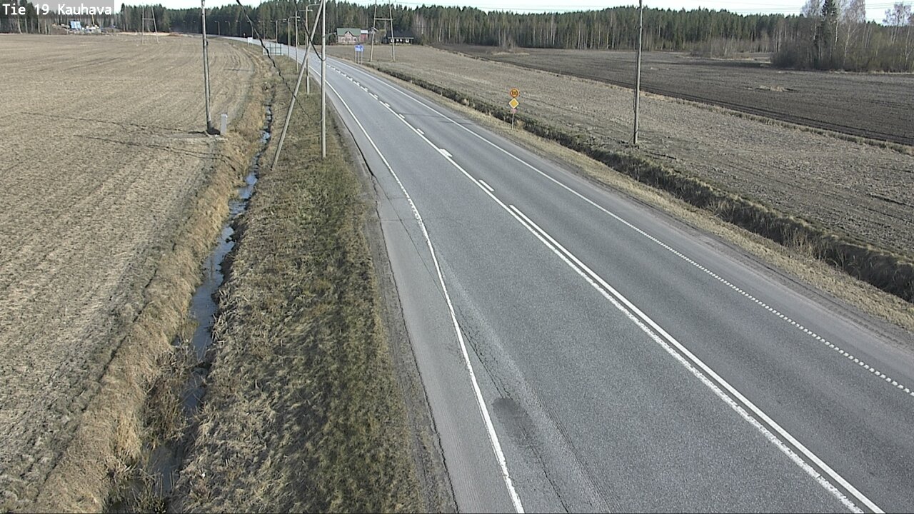 Weather Camera Image Road 19 Kauhava, Kauhava, Etelä-Pohjanmaa