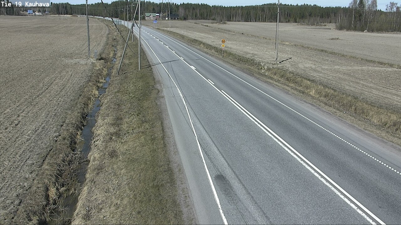 Weather Camera Image Road 19 Kauhava, Kauhava, Etelä-Pohjanmaa