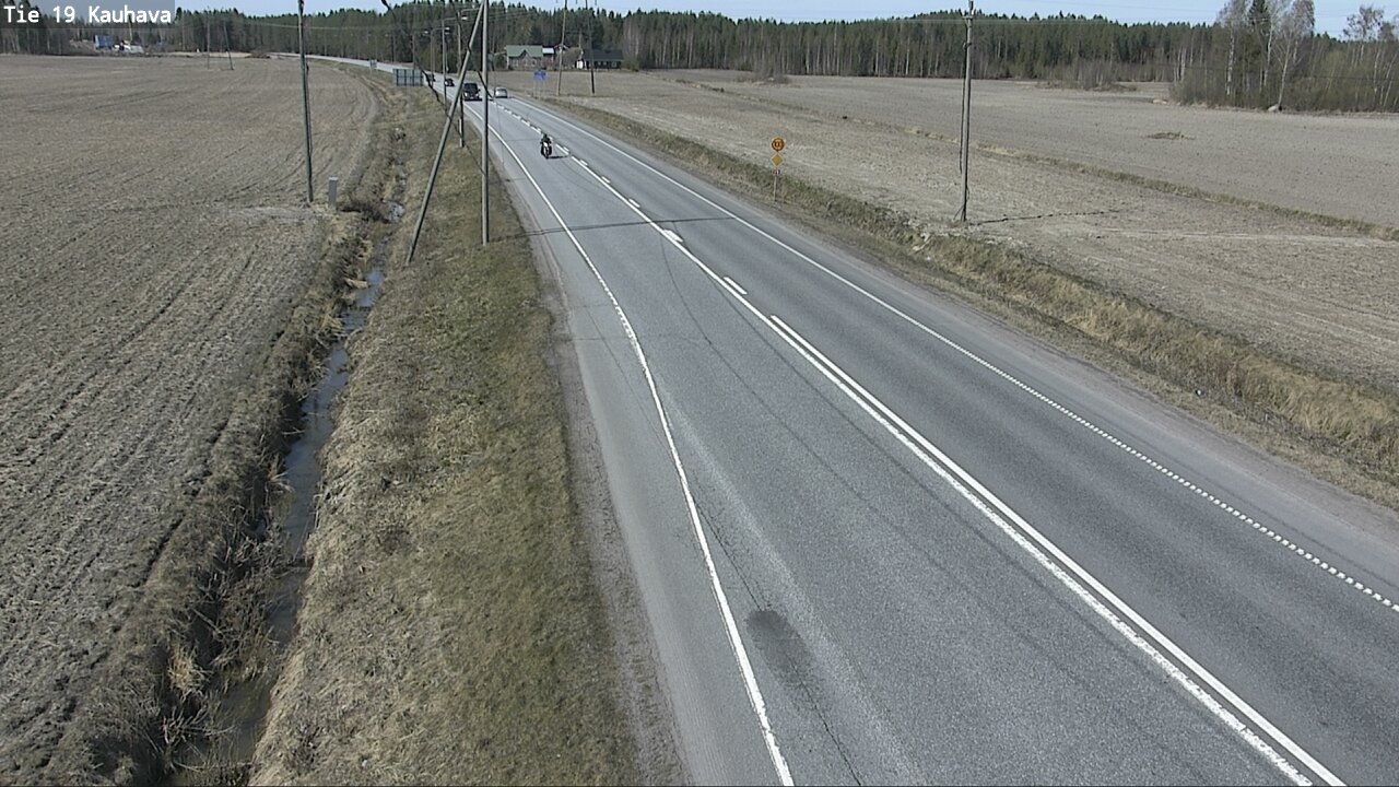 Weather Camera Image Road 19 Kauhava, Kauhava, Etelä-Pohjanmaa