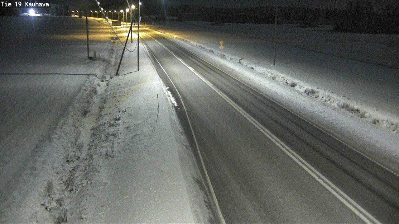 Weather Camera Image Road 19 Kauhava, Kauhava, Etelä-Pohjanmaa
