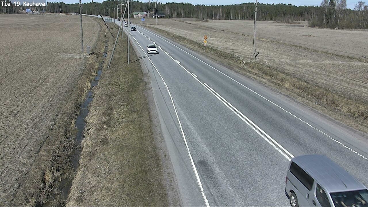 Weather Camera Image Road 19 Kauhava, Kauhava, Etelä-Pohjanmaa