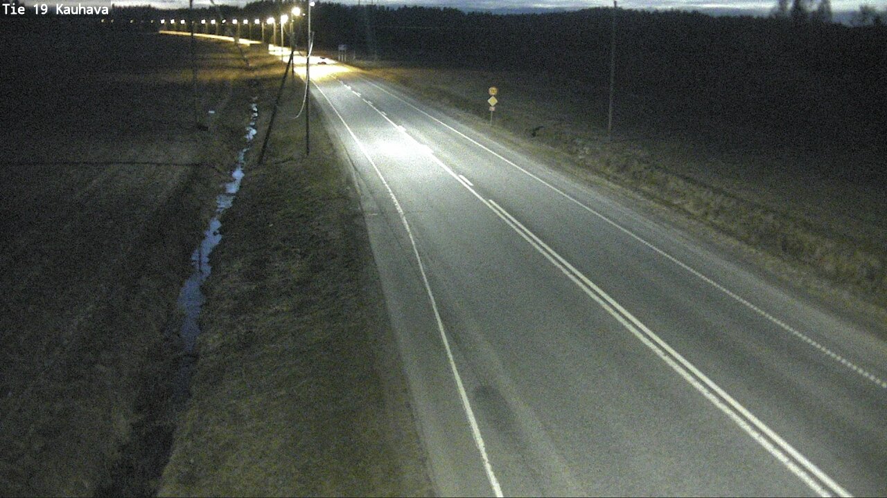 Weather Camera Image Road 19 Kauhava, Kauhava, Etelä-Pohjanmaa