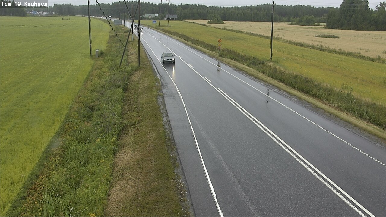 Weather Camera Image Väg 19 Kauhava, Kauhava, Etelä-Pohjanmaa