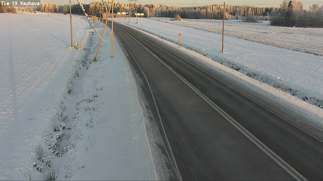 Weather Camera Image Road 19 Kauhava, Kauhava, Etelä-Pohjanmaa