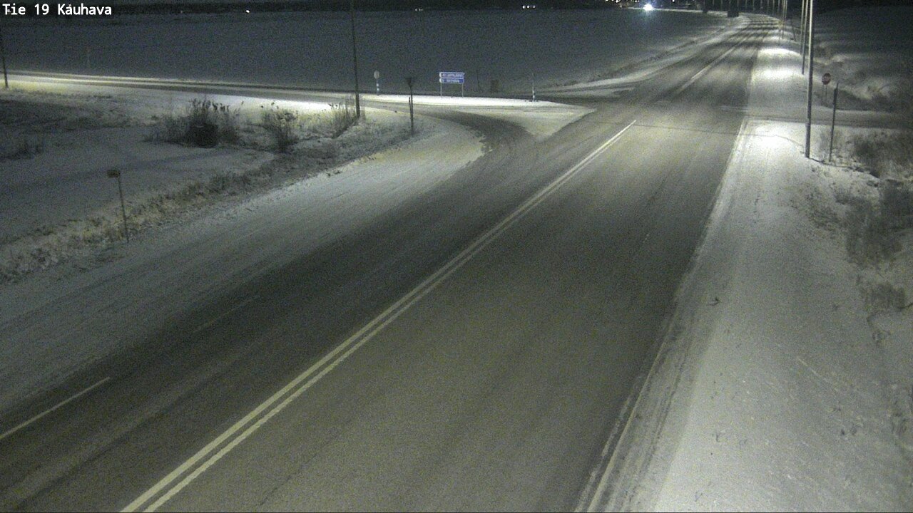 Weather Camera Image Road 19 Kauhava, Kauhava, Etelä-Pohjanmaa