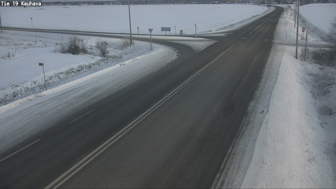 Weather Camera Image Road 19 Kauhava, Kauhava, Etelä-Pohjanmaa