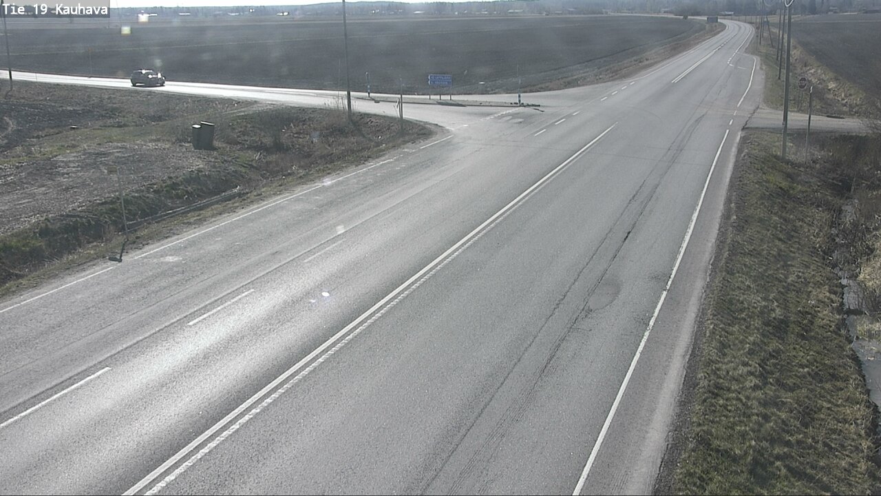 Weather Camera Image Väg 19 Kauhava, Kauhava, Etelä-Pohjanmaa